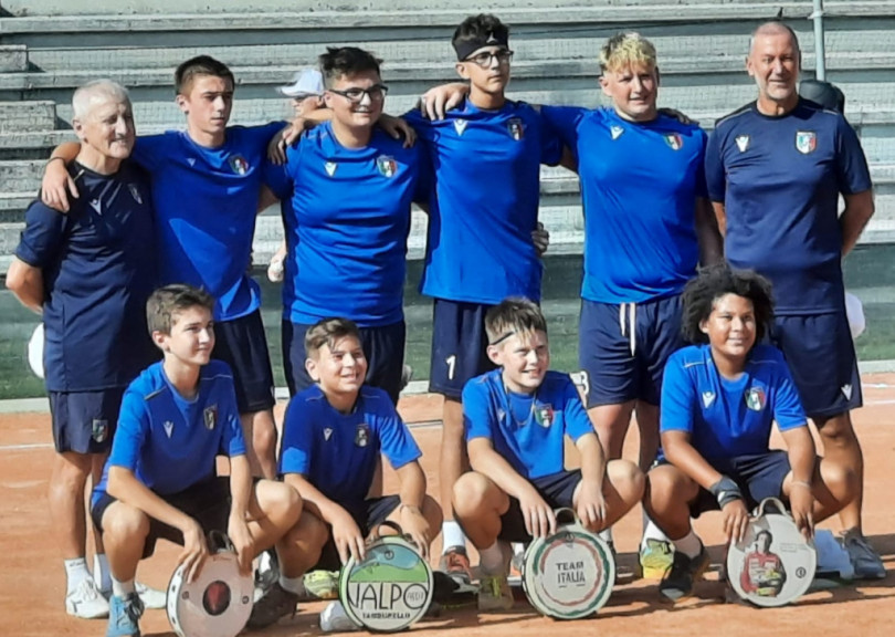 Ettore Zanotto di Varengo è il capitano dell'Italia Under 14